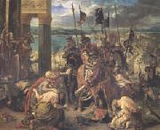 Eugene Delacroix Entry of the Crusaders into Constantinople on 12 April 1204 (mk05) Sweden oil painting artist